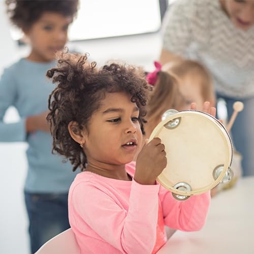 Stoie’s International Wooden Music Set for Toddlers and Kids- EcoFriendly Musical Set with A Cotton Storage Bag - Promote Environment Awareness, Creativity, Coordination and Have Lots of Family Fun